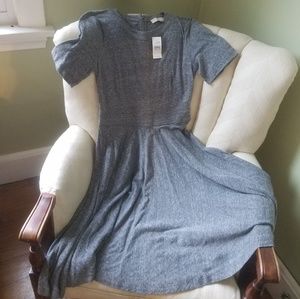 LOFT Grey knit dress